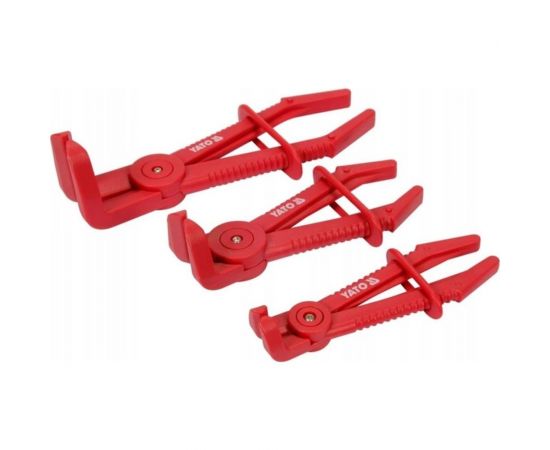 Набор изогнутых зажимов для шлангов YATO 3 предмета YT-08403 – изображение 4