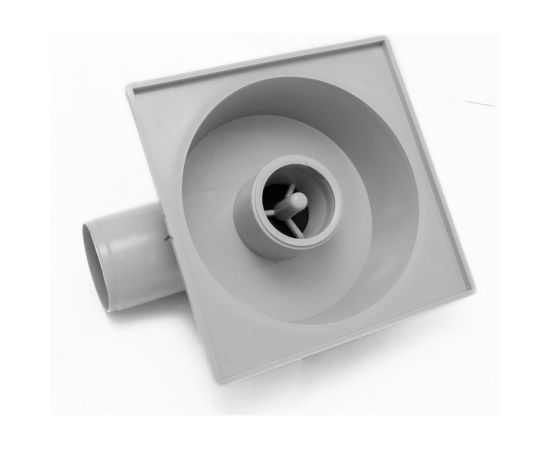 Трап Татполимер ТП-103.50-150HSMs ПП 50 горизонтальный выпуск, решетка нерж. сталь 150x150, сухой механический затвор 28517 – изображение 6