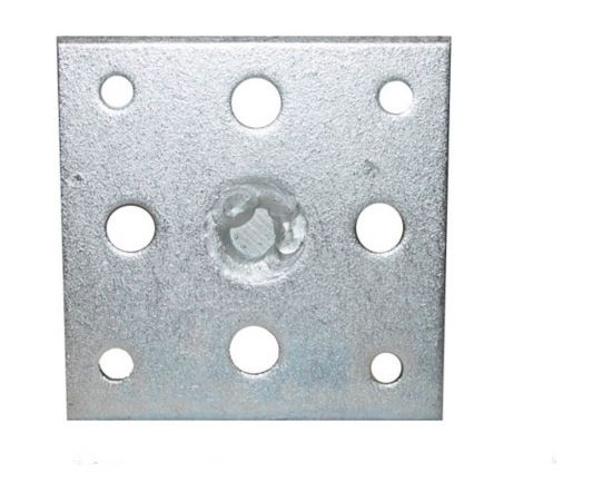 Регулировочный анкер лифт Lucky Guy 100x100x6 мм, М24, Н-150 мм, оцинк. 600 06 100100 0 – изображение 2