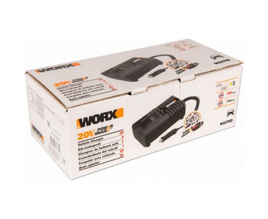 Автомобильное зарядное устройство WORX 20В 2A WA3765 – изображение 3