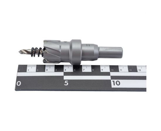 Коронка по металлу HM (27х28 мм; хвостовик 13 мм; комплект) D.BOR HS-HM-28-027-T – изображение 2