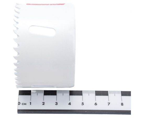 Коронка биметаллическая крупный зуб (65 мм, 38 мм, HSSE, М42) №052 Профоснастка 80101052 – изображение 4