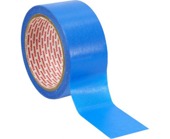 Малярная лента на основе рисовой бумаги Washi для четкого края Vintanet WM111, синяя, 48мм х 25м WM1114825 – изображение 4