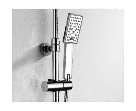 Душевой комплект со смесителем для ванны, WasserKRAFT 80/115 x 55,1 см A17701 – изображение 5