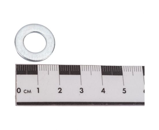 Плоская шайба STARFIX М10 цинк, DIN 125, 100 шт. SMP1-75324-100 – изображение 2