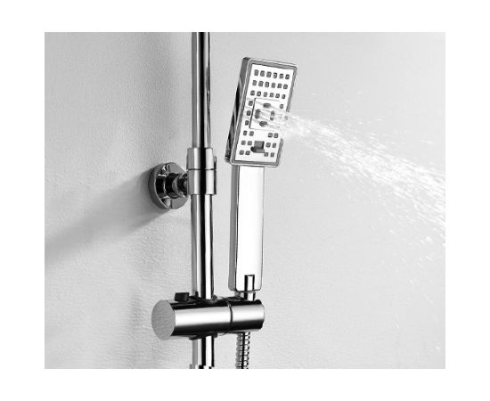 Душевой комплект со смесителем для ванны, WasserKRAFT 80/115 x 55,1 см A17701 – изображение 4