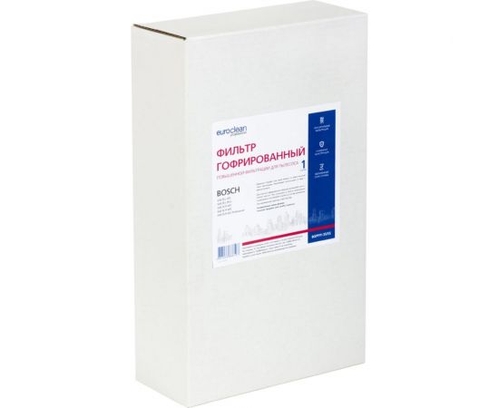HEPA-фильтр целлюлозный повышенной фильтрации EUROCLEAN professional для пылесоса EURO Clean BGPMY-35/55 – изображение 2