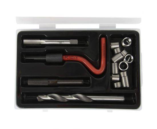 Набор для восстановления резьбы WIEDERKRAFT M14x1,5, 16 предметов WDK-ST1415 – изображение 4