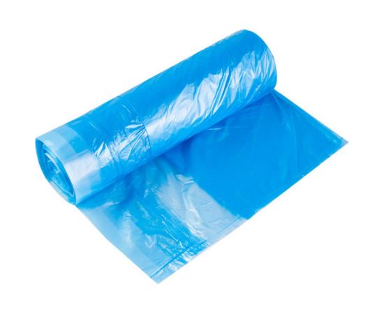 Мешки для мусора с завязками 20 шт, 60 л, 13 мкм, синие РемоКолор 61-1-062 