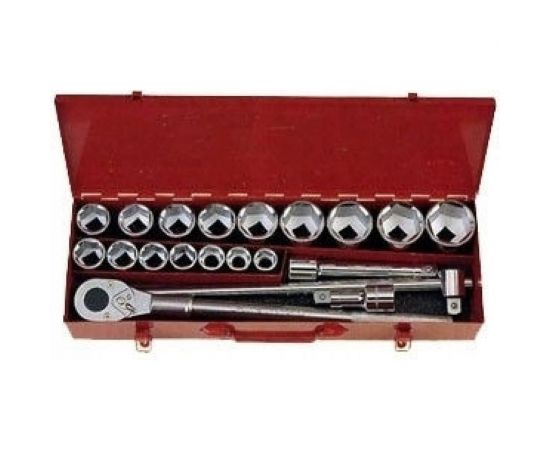 Набор инструмента 6 граней 19-50мм 20 предметов FORCE 6201-5 