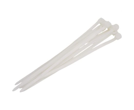 Кабельная стяжка ЭРА 2,5x100 мм, белая, 25 шт. Б0057052 