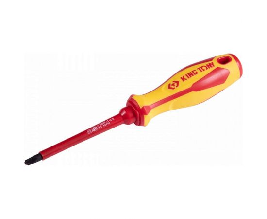 Комбинированная диэлектрическая отвертка KING TONY Slotted/Phillips №2, 100 мм 147E0204 