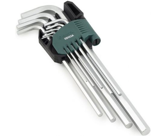 Набор шестигранных ключей Sata сверхдлинные, 9 пр. 09103A 