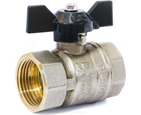 Шаровой кран LD Pride латунь никель Ду15 Ру40 ВР 007-9920 