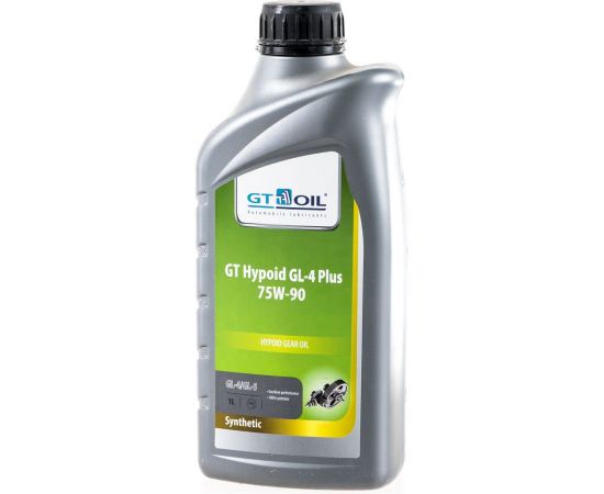 Масло Hypoid GL-4 Plus, SAE 75W-90, API GL-4/GL-5, 1 л GT OIL 8809059407981 