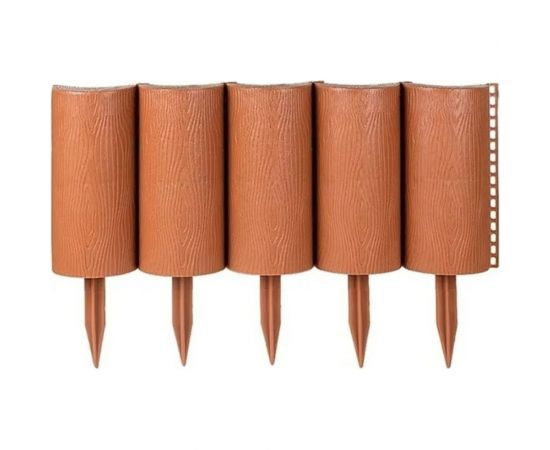 Садовое ограждение МАСТЕРСАД Садовый конструктор терракотовое, высота 21 см КНСТР21-терракот 