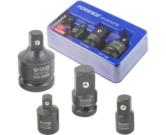Набор адаптеров ударных 4 предмета в ложементе f-4048mpb Forsage 52602 
