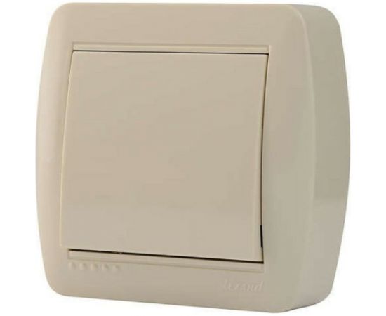 Проходной выключатель Lezard DEMET, крем, 711-0300-105 