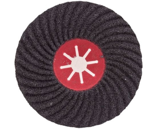 Диск шлифовальный фибровый полужесткий 180x22.2 мм, Р40 S.E.B. 508AK-180P40 – изображение 2