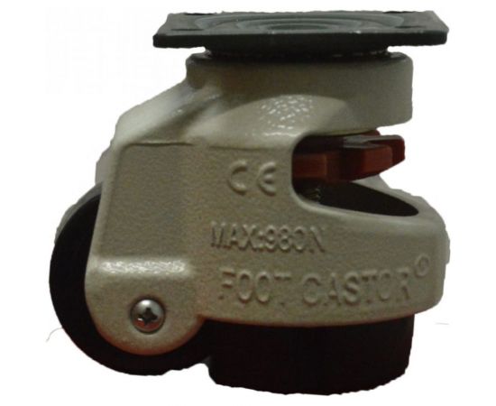 Самоустанавливающееся колесо FOOT CASTOR GD- 40 MASTER MFK-TORG JL-40F – изображение 2