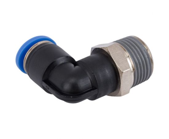 Фитинг цанговый угловой с наружной резьбой 3/8M для трубки диаметром 8 мм SHPI PL 08-R03 – изображение 3