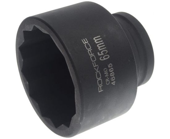 Головка торцевая ударная 12-гранная (65 мм; L=100 мм; 3/4DR) ROCKFORCE RF-46865 – изображение 2