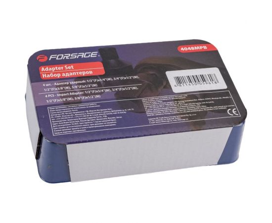 Набор адаптеров ударных 4 предмета в ложементе f-4048mpb Forsage 52602 – изображение 5