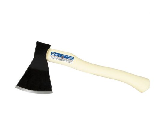 Плотницкий кованый топор КОБАЛЬТ МАСТЕР 800 г, деревянное топорище 906-647 – изображение 3