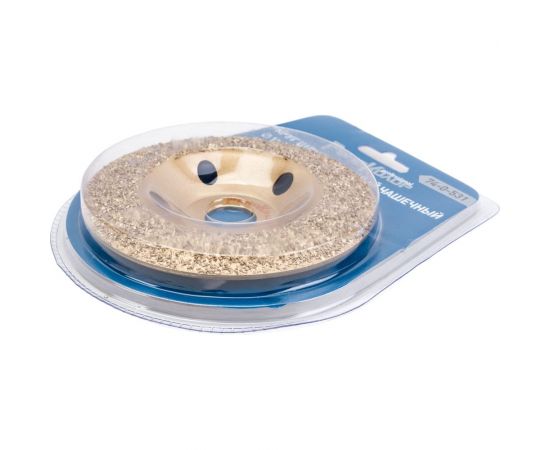 Круг шлифовальный чашечный по дереву (125x22.2 мм; карбид вольфрама; вогнутый; 24 зерно FEPA) РемоКолор 74-0-531 – изображение 2