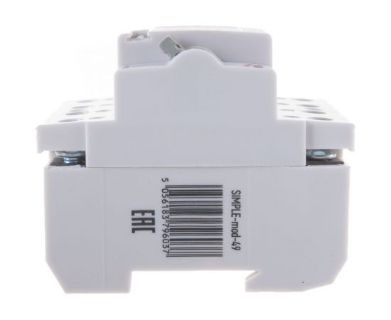 Устройство защитного отключения ЭРА SIMPLE УЗО ВД-40 4P 40А/100мА электронное Б0039269 – изображение 4