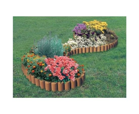 Садовое ограждение МАСТЕРСАД Садовый конструктор терракотовое, высота 21 см КНСТР21-терракот – изображение 2