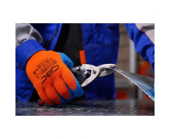 Перчатка с рельефным латексным покрытием СВС RUBIFROST R PLUS 1 пара, размер 10, 1 пара ac32wl – изображение 7