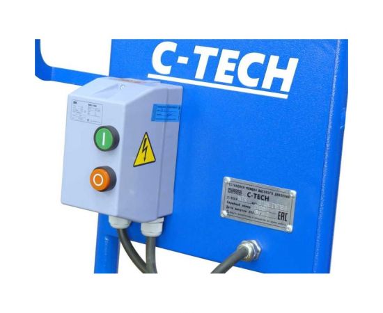 Мойка высокого давления C-TECH АВД (200 бар, 15 л/мин, 5.5 кВт) ByPass + комплект ручной мойки TR2015ET1E1BP2FM-10-SPG6 – изображение 3