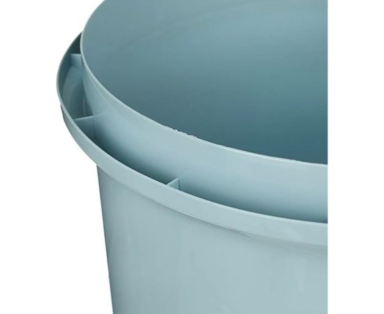 Контейнер для мусора VETTA Ориджинал 12 л, небесный, пластик 407-052 – изображение 2