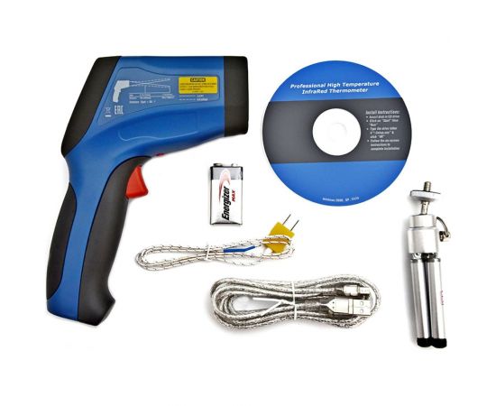 Профессиональный инфракрасный термометр СЕМ DT-8869H 480854 – изображение 3