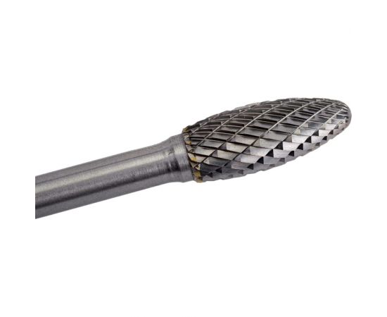 Борфреза твердосплавная в форме пламени тип HFLH ROTORICA H1025Х06 – изображение 2