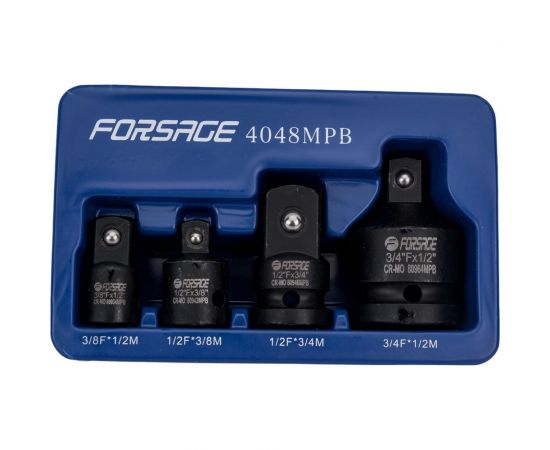 Набор адаптеров ударных 4 предмета в ложементе f-4048mpb Forsage 52602 – изображение 2
