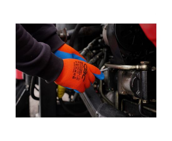 Перчатка с рельефным латексным покрытием СВС RUBIFROST R PLUS 1 пара, размер 10, 1 пара ac32wl – изображение 3