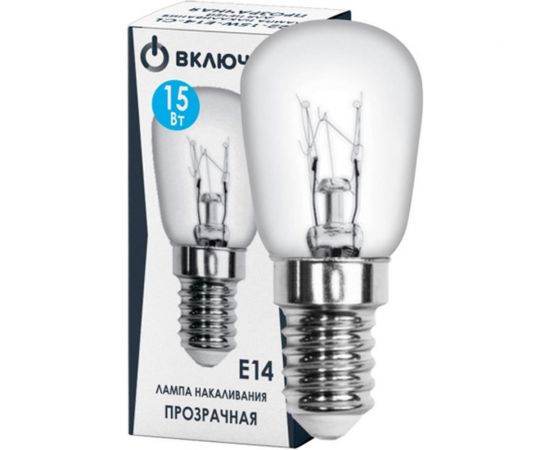 Лампа Включай для холодильников и швейных машин РН-15W-E14-CL 9973978 