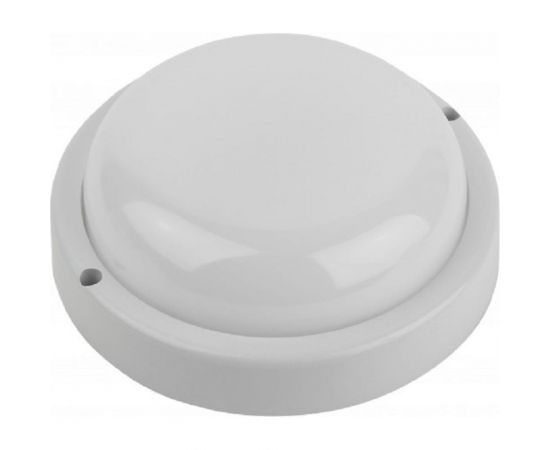 Светодиодный настенно-потолочный ЖКХ светильник ЭРА SPB-201-0-65K-018 IP65, D 210 мм, рассеиватель матовый, Б0054580 