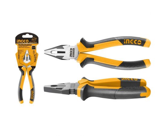 Комбинированные плоскогубцы INGCO 200мм INDUSTRIAL HCP28208 