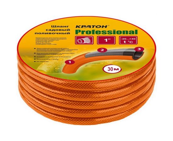 Поливочный шланг Кратон Professional 3/4"", 30 м 5 01 06 027 