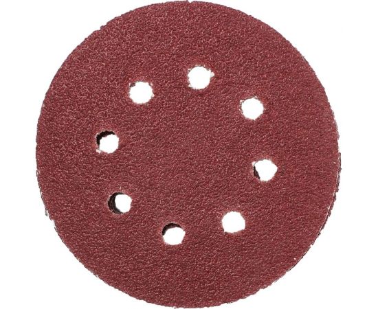 Круг абразивный шлифовальный под липучку с перфорацией 125 мм, Р36, 5 шт On 19-05-041 