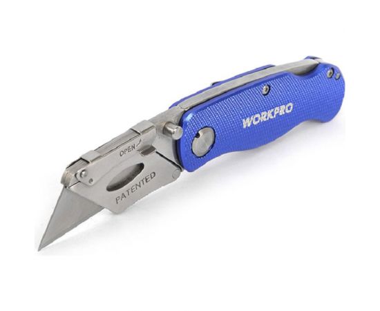 Алюминиевый складной нож общего назначения WORKPRO трапеция W011004 