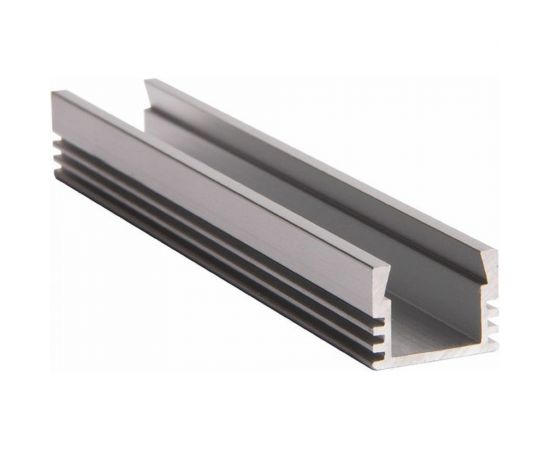 Профиль Jazzway PAL (аксессуар) 1612 накладной, 2м, анодированный 1009647 