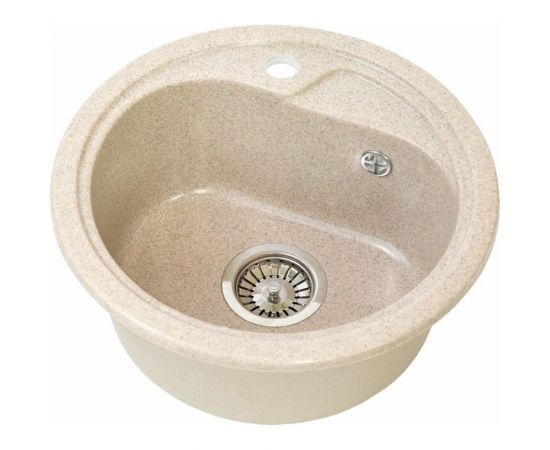 Кухонная мойка GreenStone GRS-04 цвет: бежевый GRS-04-328 