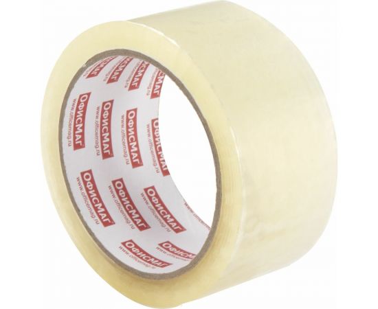 Упаковочные клейкие лентыОФИСМАГ 48 мм х 60 м, 6 шт., прозрачные, толщина 45 микрон 440070 – изображение 4