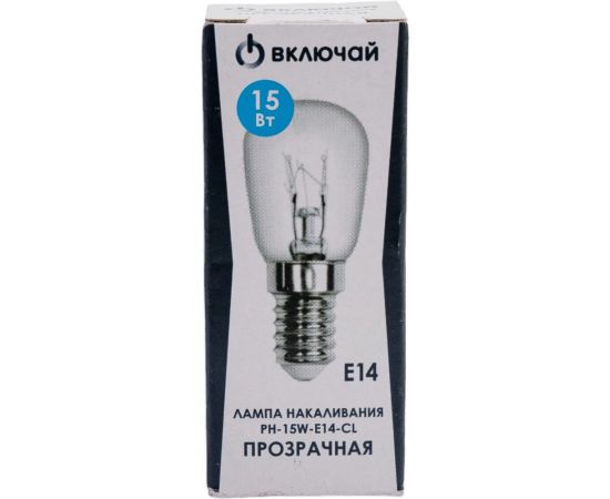 Лампа Включай для холодильников и швейных машин РН-15W-E14-CL 9973978 – изображение 4