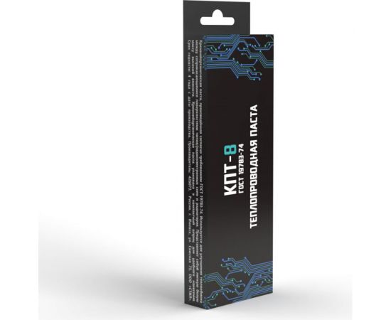 Термопаста кремнийорганическая КПТ-8 8 г STEEL КПТ8_8 – изображение 2