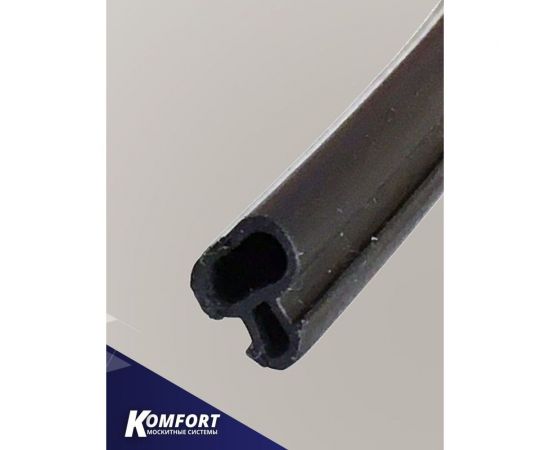 Универсальный ремонтный уплотнитель для окон и дверей KOMFORT москитные системы черный, 20м УПЛР5006 – изображение 4